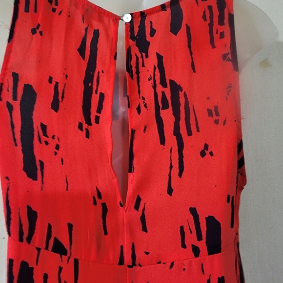 Very cute, very light and cool, casual summer dress! Sz L - Picture 6 of 8